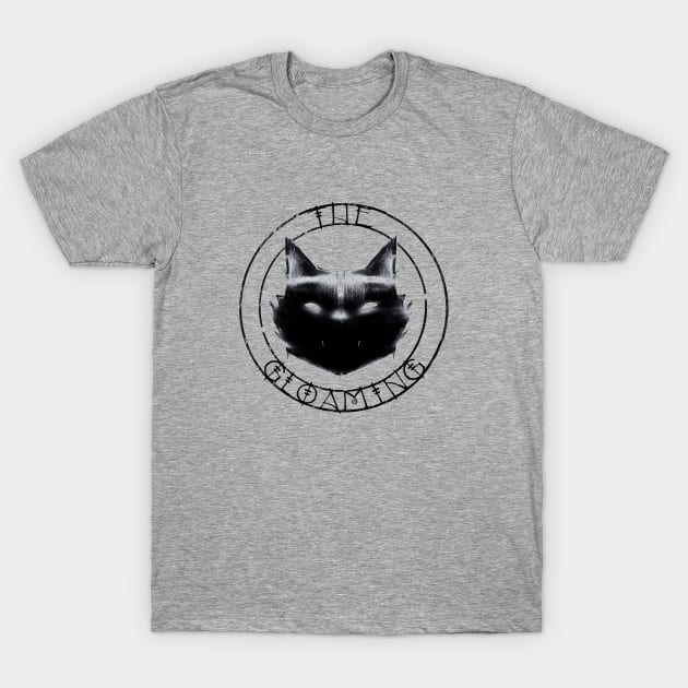 Black Cat Logo Design T-Shirt by craig.art88@gmail.com